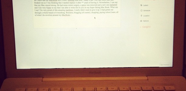 My MacBook